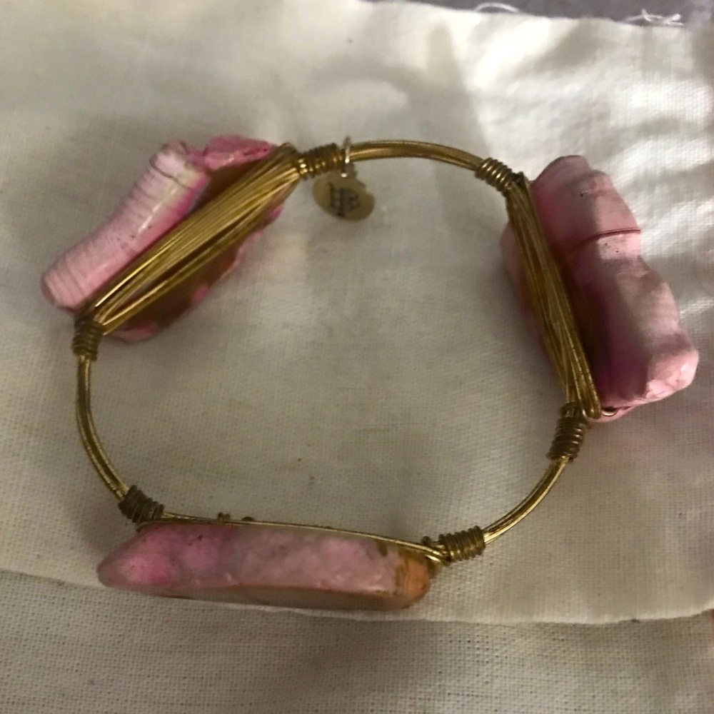 Bourbon and Bowetie bangle bracelet